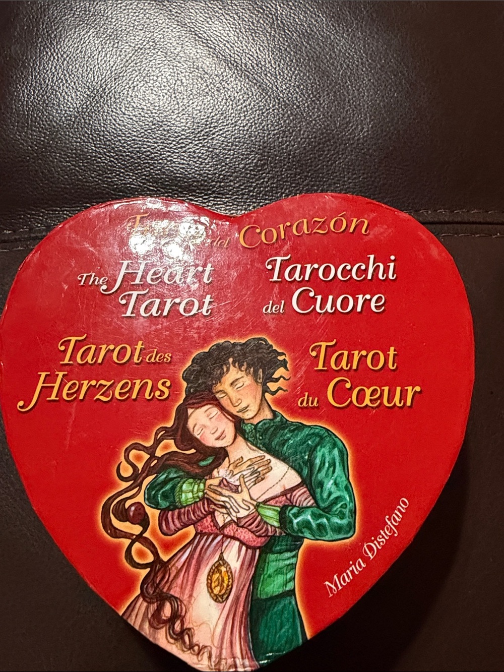 The Heart Tarot Deck by - Red